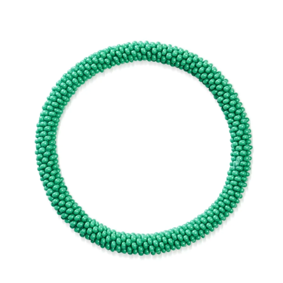 Holiday Pine | Himalayan Glass Bead Bracelet