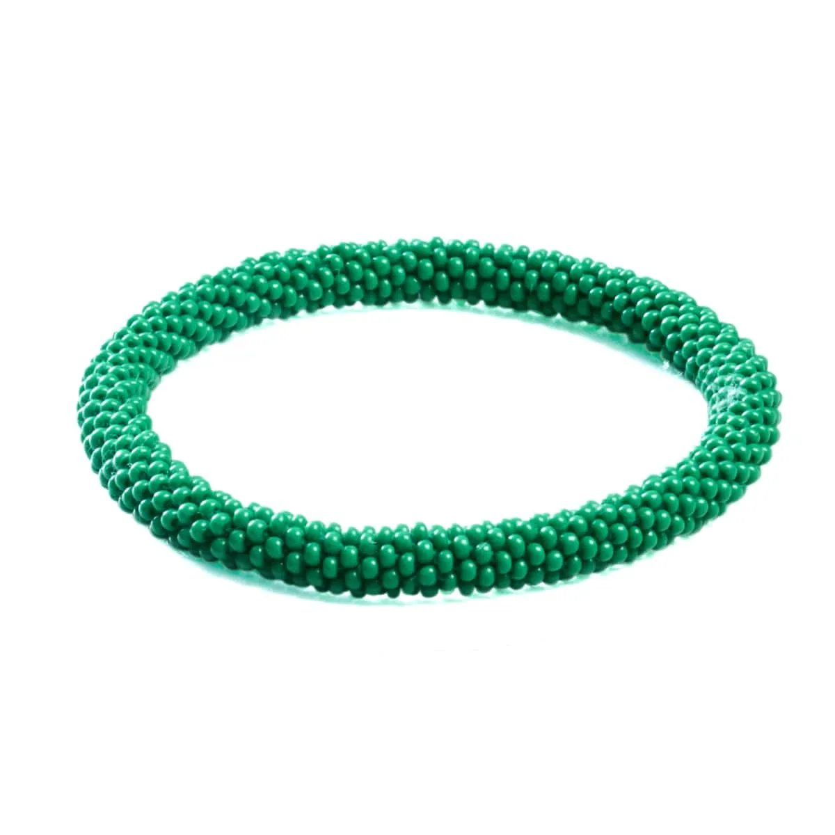 Holiday Pine | Himalayan Glass Bead Bracelet