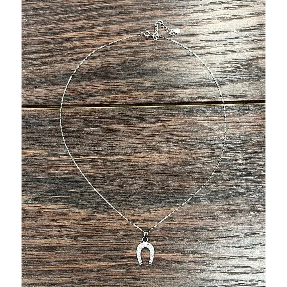 Horseshoe Pendant Necklace
