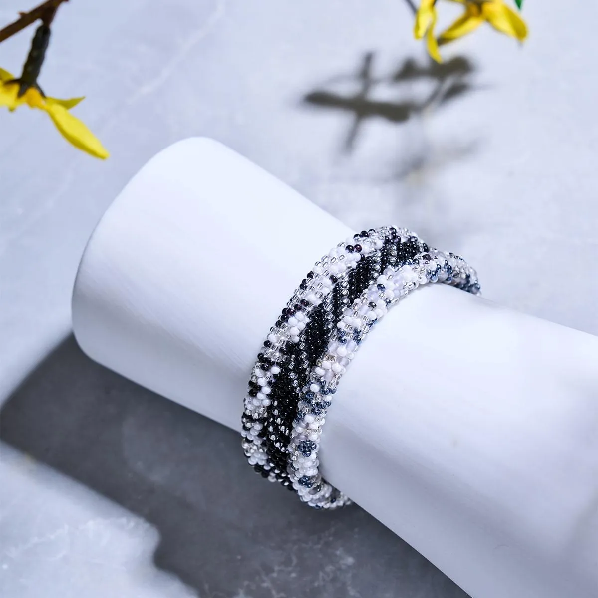 Hypnosis | Himalayan Glass Bead Bracelet
