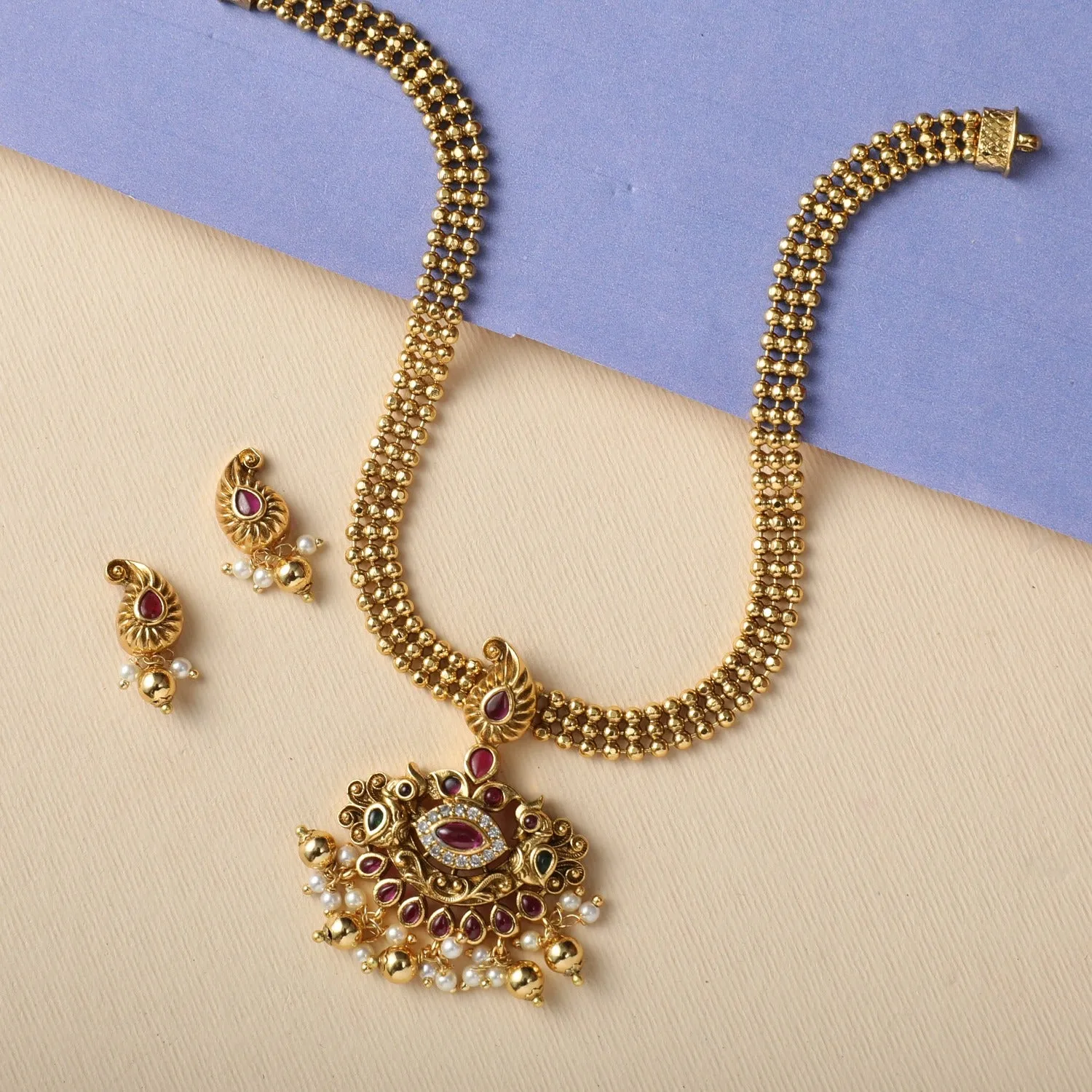 Iksula Antique Necklace Set