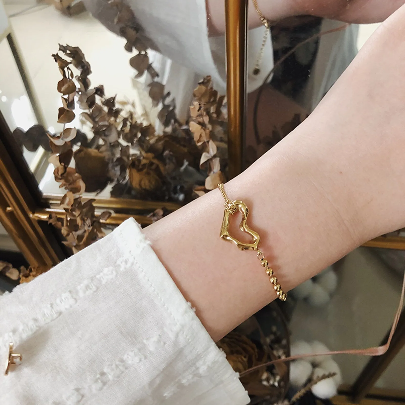 Irregular Heart Bracelet