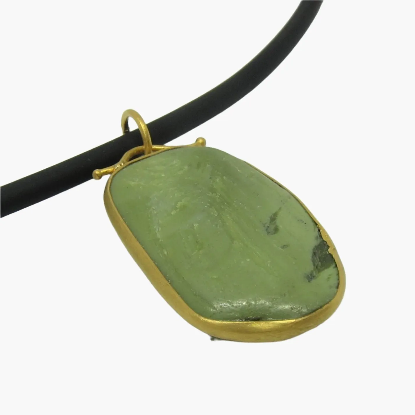 Jasper Carved Cameo Necklace