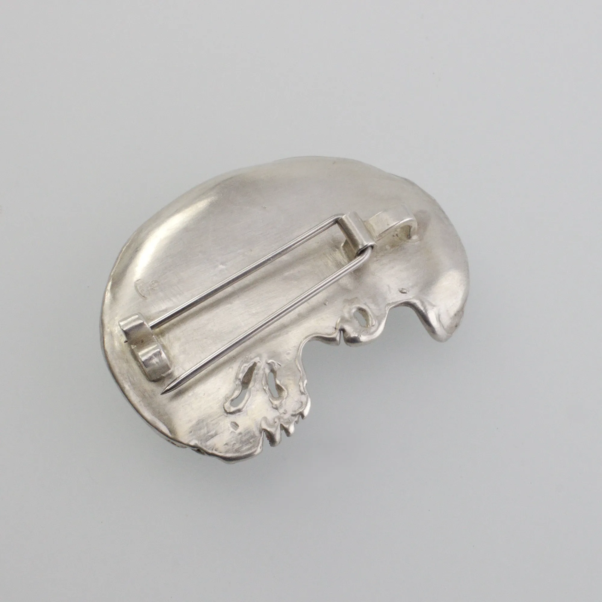 'JENOLAN-1' handcrafted sterling silver stalagmites stalactites pendant & brooch combination