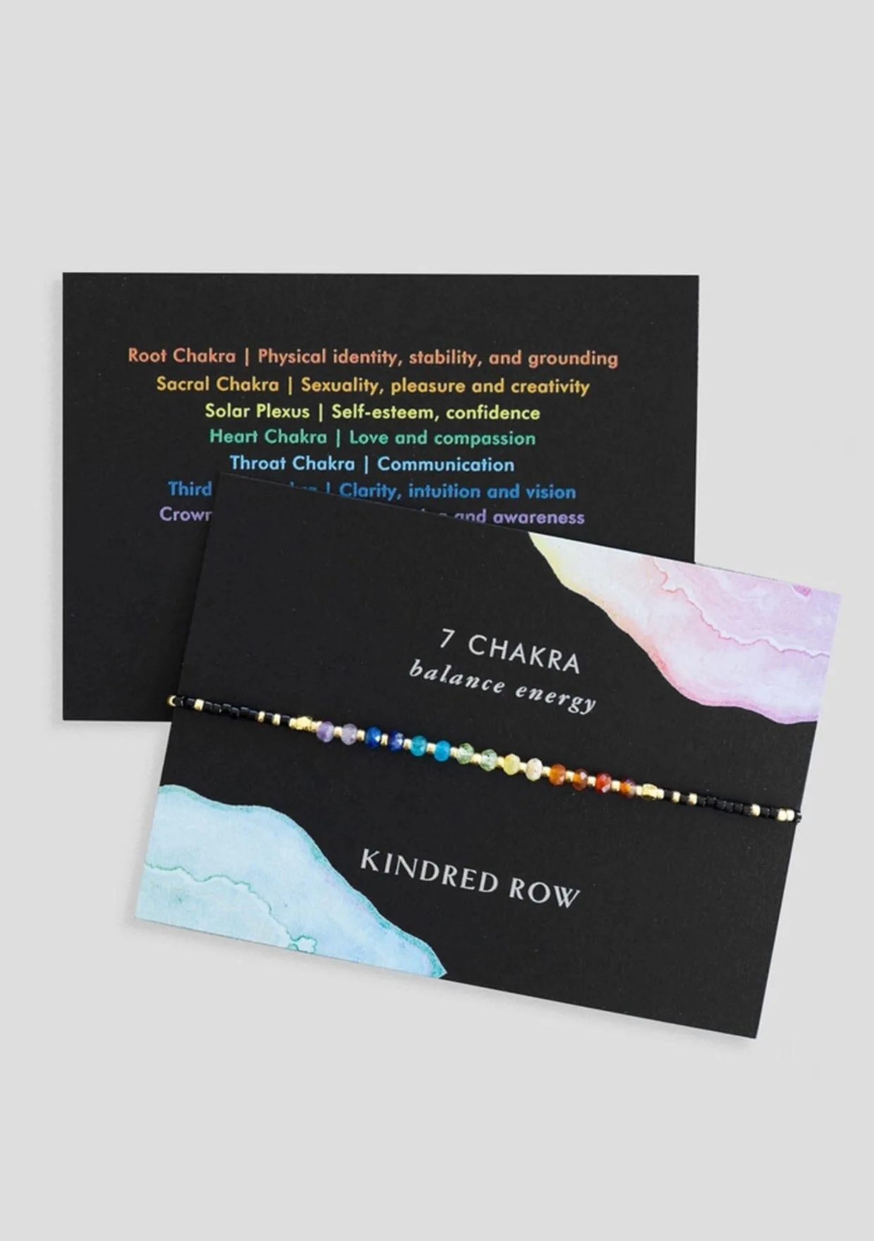 Kindred Row Chakra Healing Gemstone Bracelet