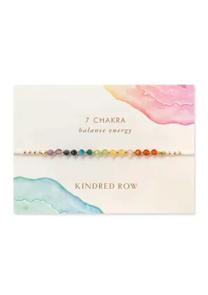 Kindred Row Chakra Healing Gemstone Bracelet
