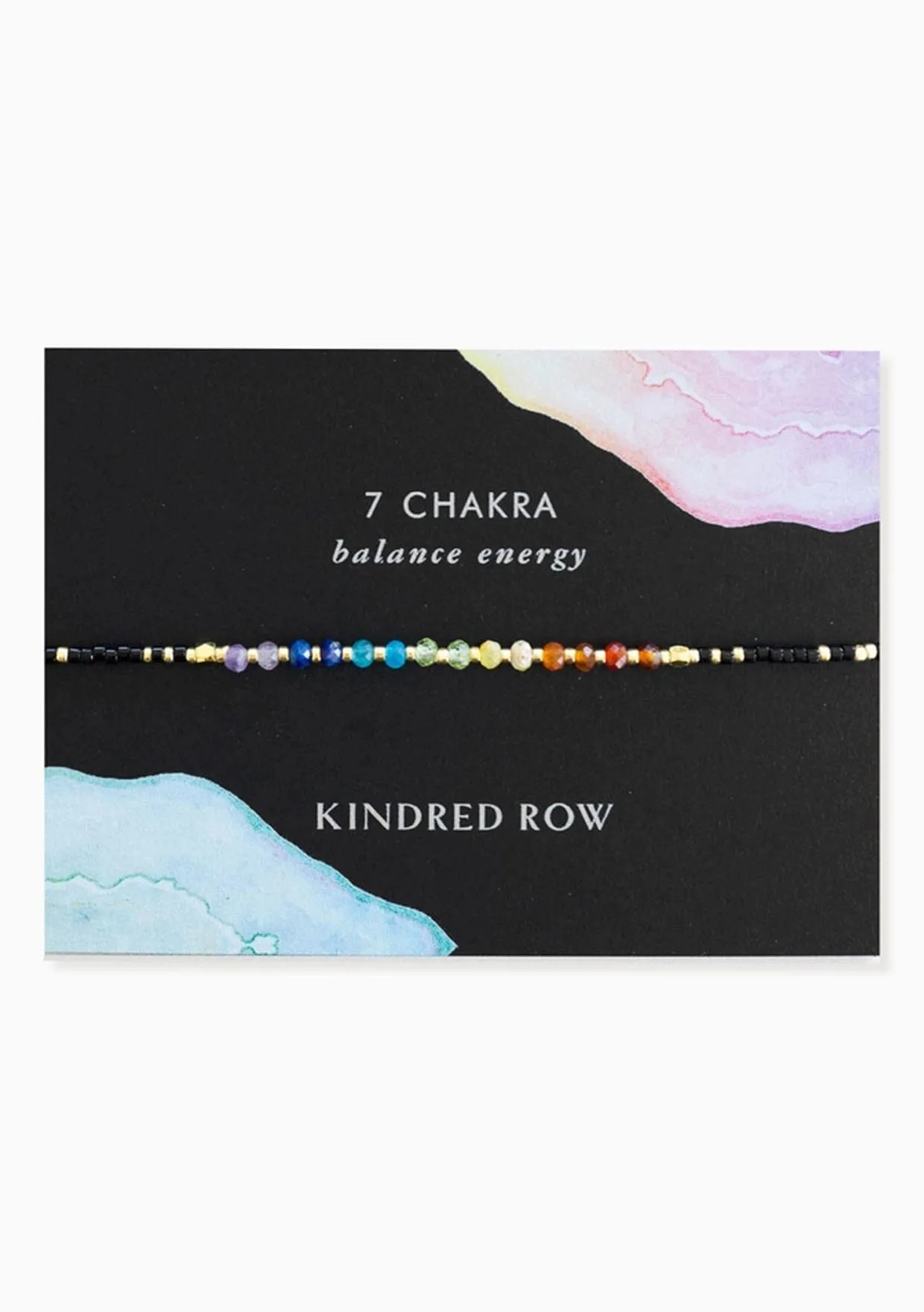 Kindred Row Chakra Healing Gemstone Bracelet