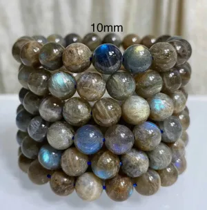 Labradorite 10mm Stretch Bracelet