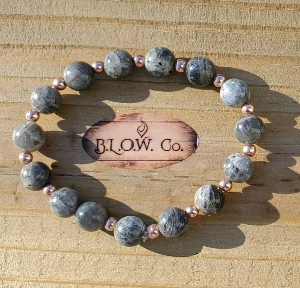 Labradorite Custom Chakra Bracelet
