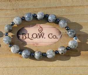 Labradorite Custom Chakra Bracelet