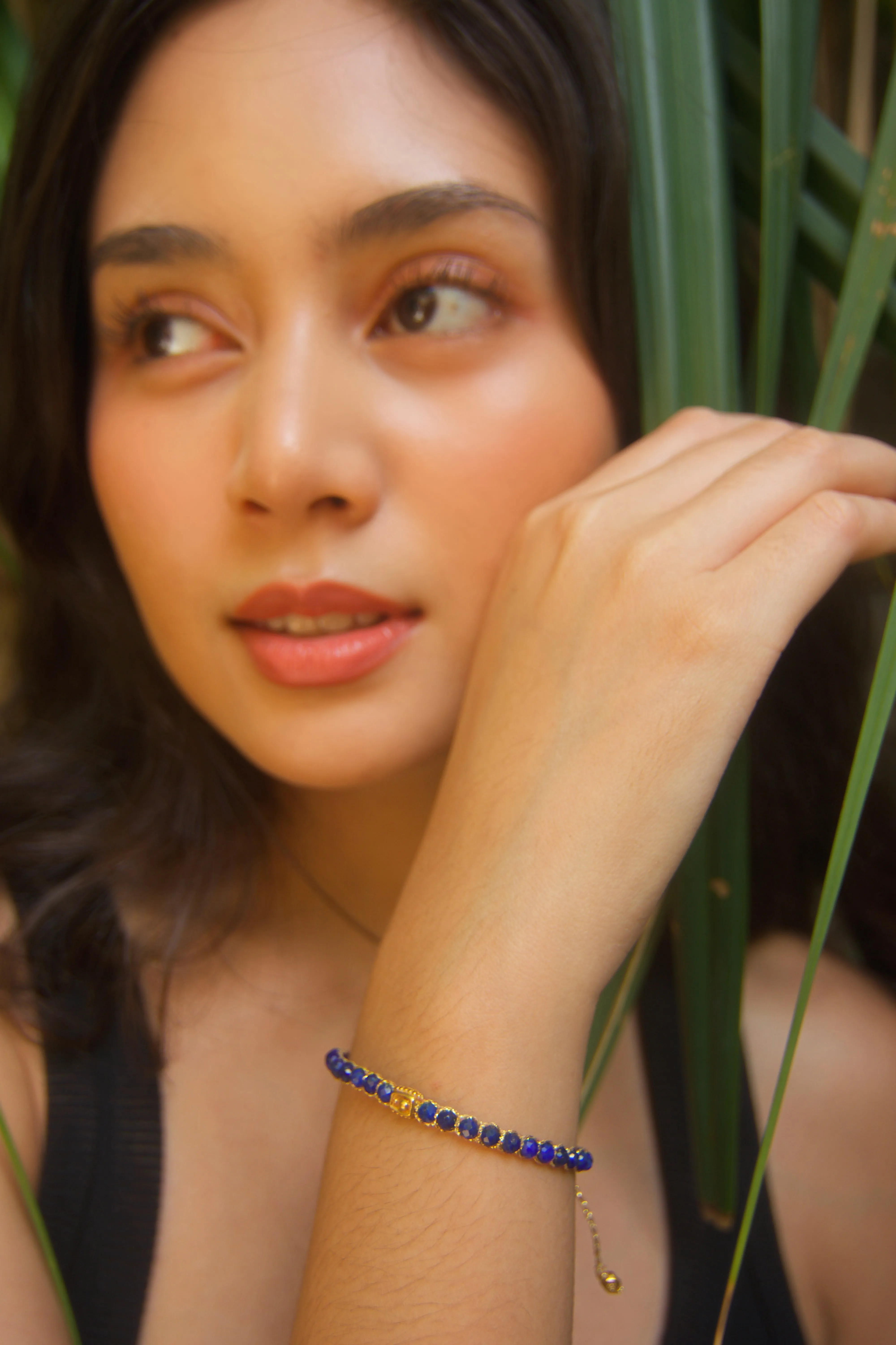 Lapis Lazuli Bracelet | Gold
