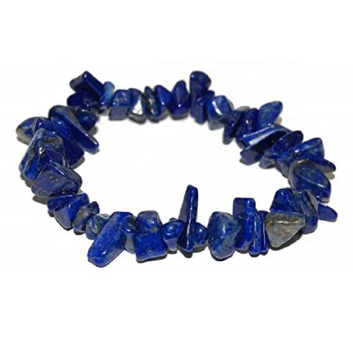 Lapis Lazuli Chip Bracelet for Wisdom & Communication