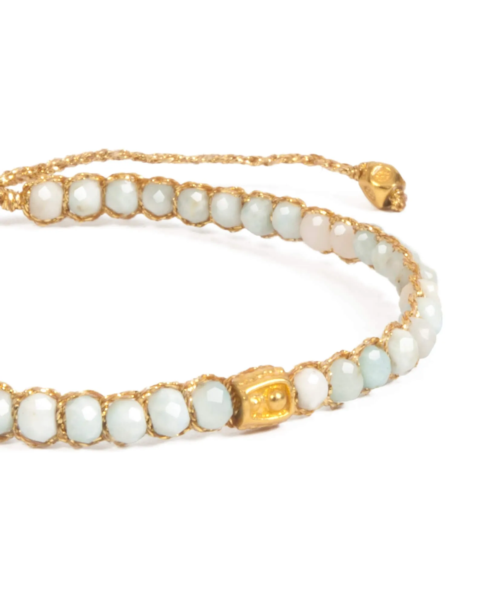 Larimar Bracelet | Gold