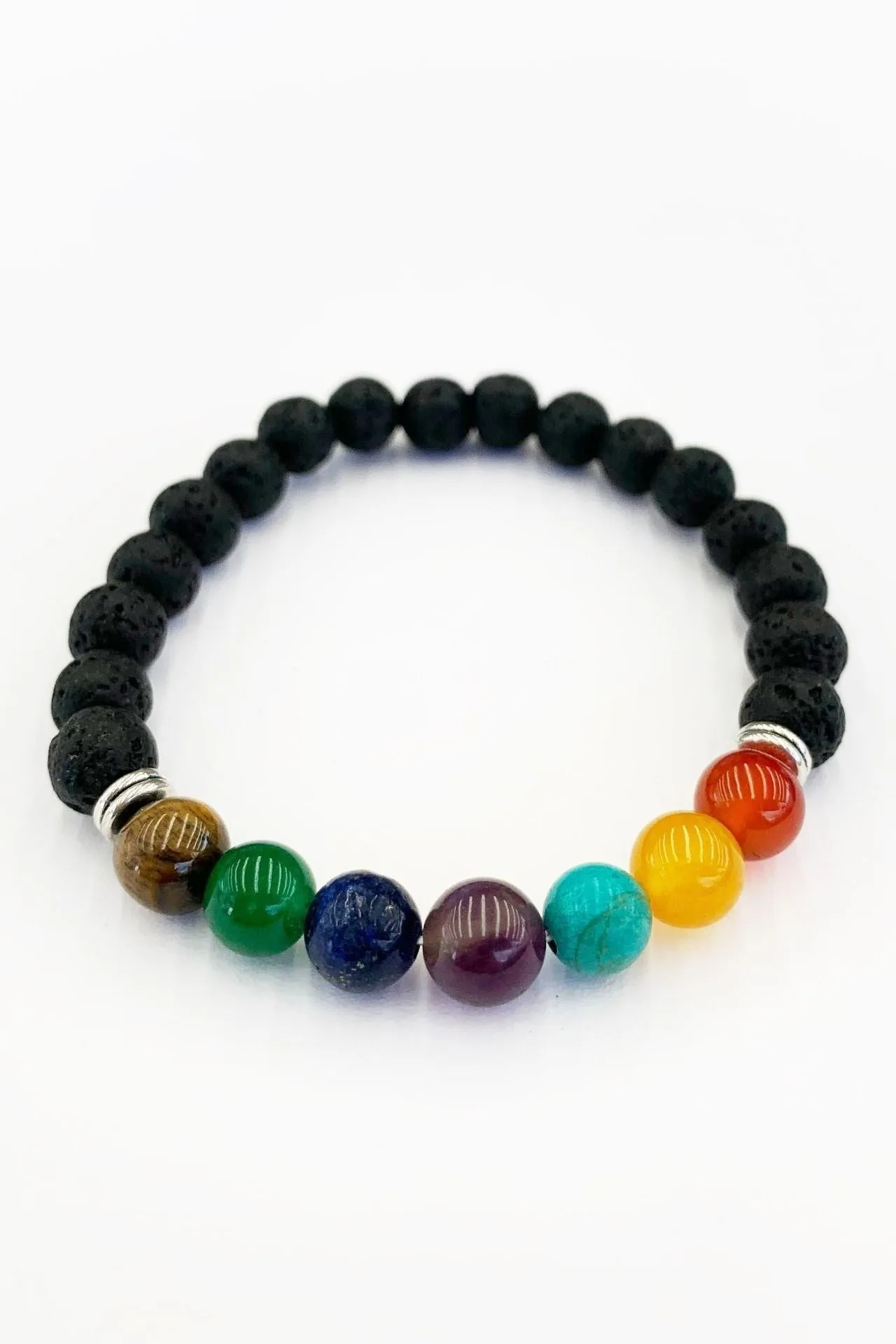 Lava Bead Chakra Bracelets