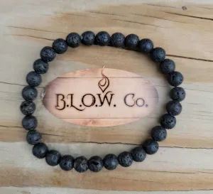 Lava Stone 6mm Bracelet