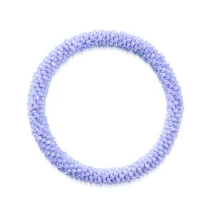 Lavender | Himalayan Glass Bead Bracelet