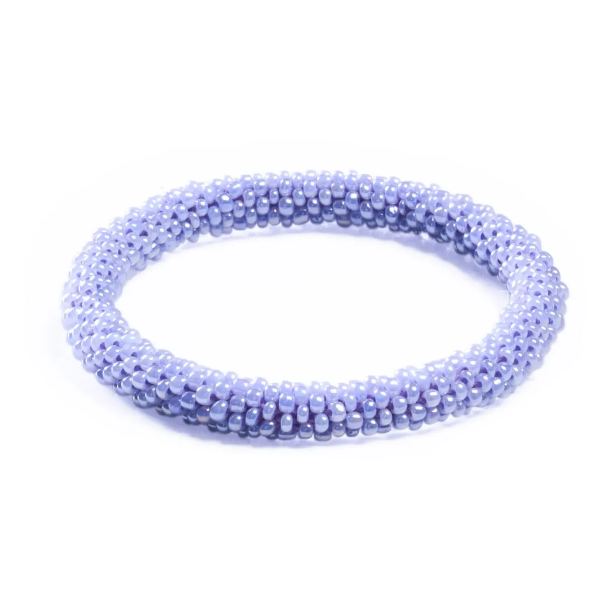 Lavender | Himalayan Glass Bead Bracelet