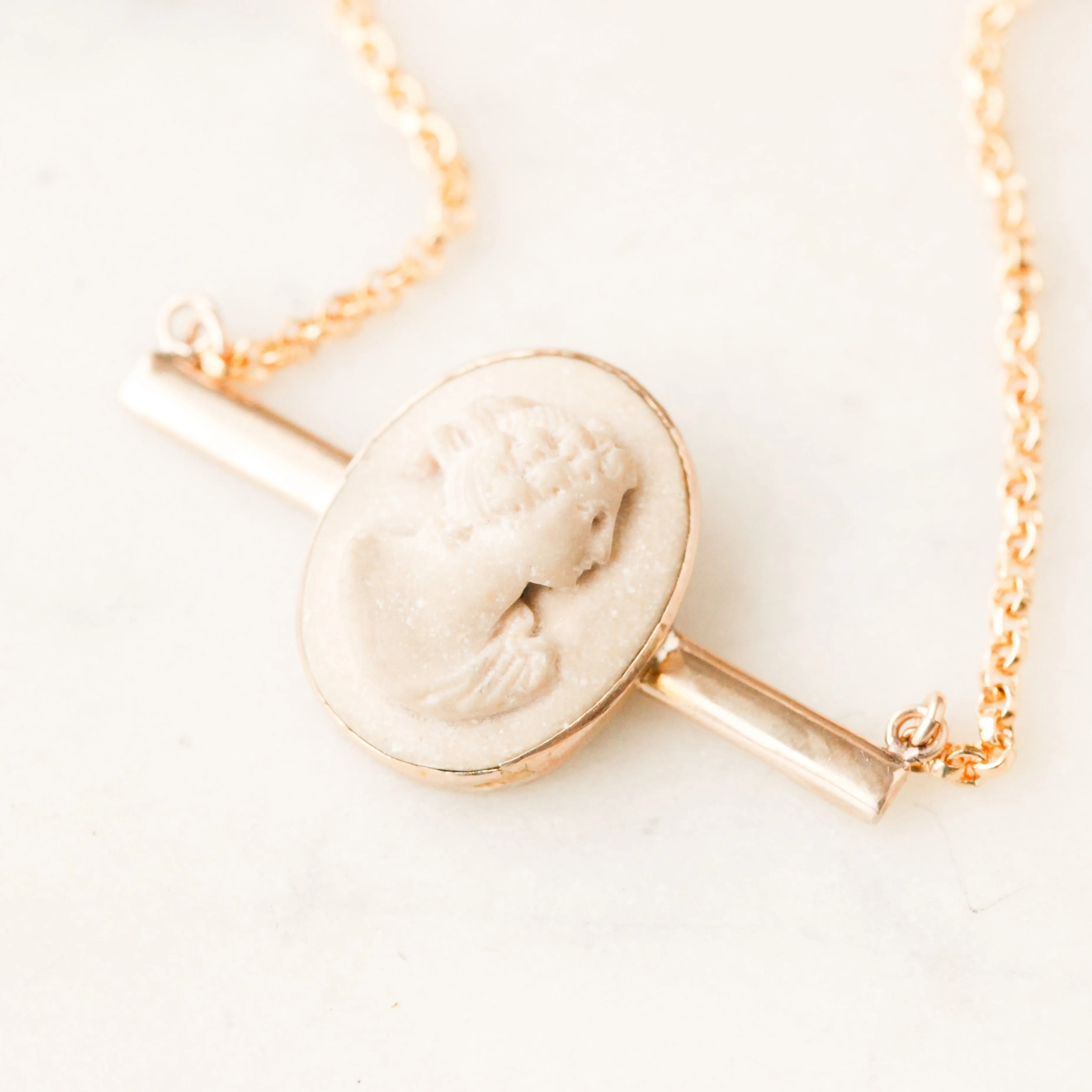 Leighton Lava Cameo Pendant
