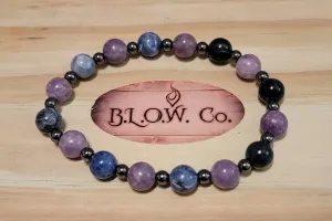 Lepidolite and Sodalite for Bi-Polar disorder 8mm