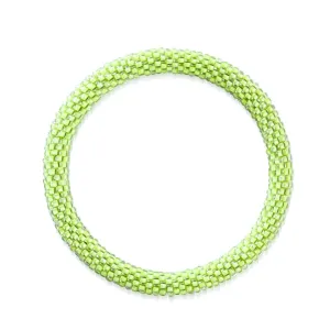 Lime | Himalayan Glass Bead Bracelet