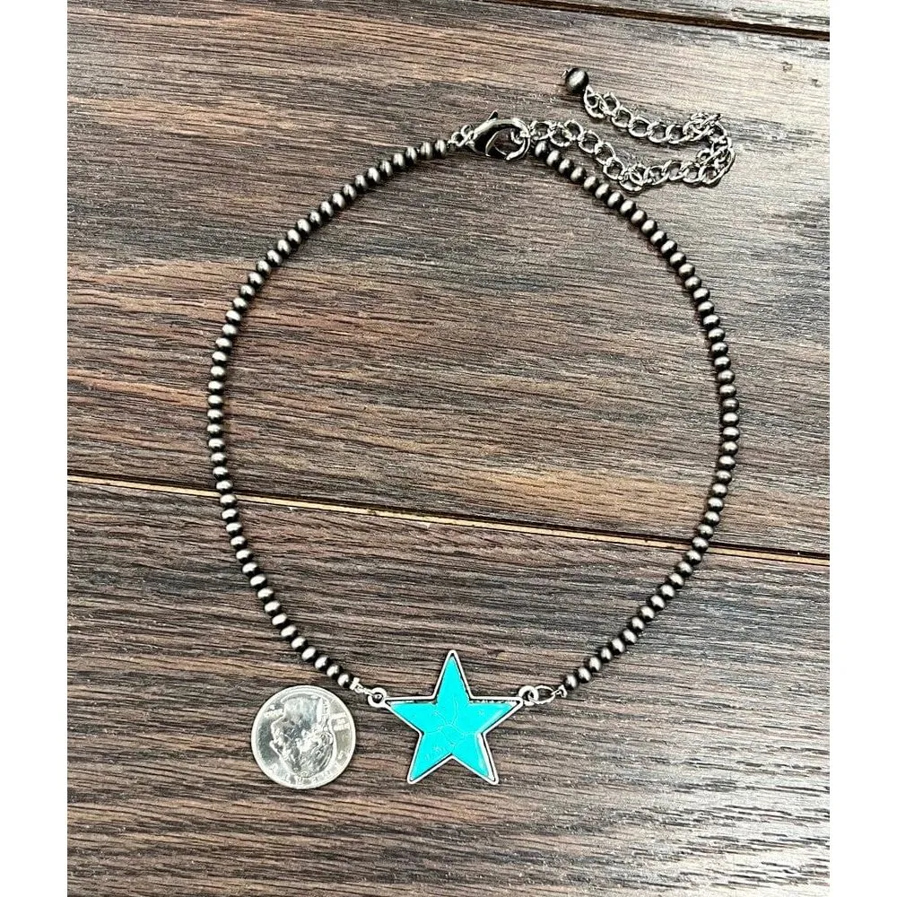 Lone Star Turquoise Necklace