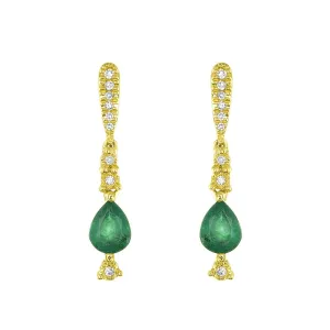 Loretta Emerald Earrings