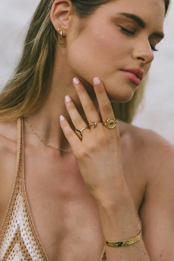 Love Lumamei Anakale Cuff - Gold