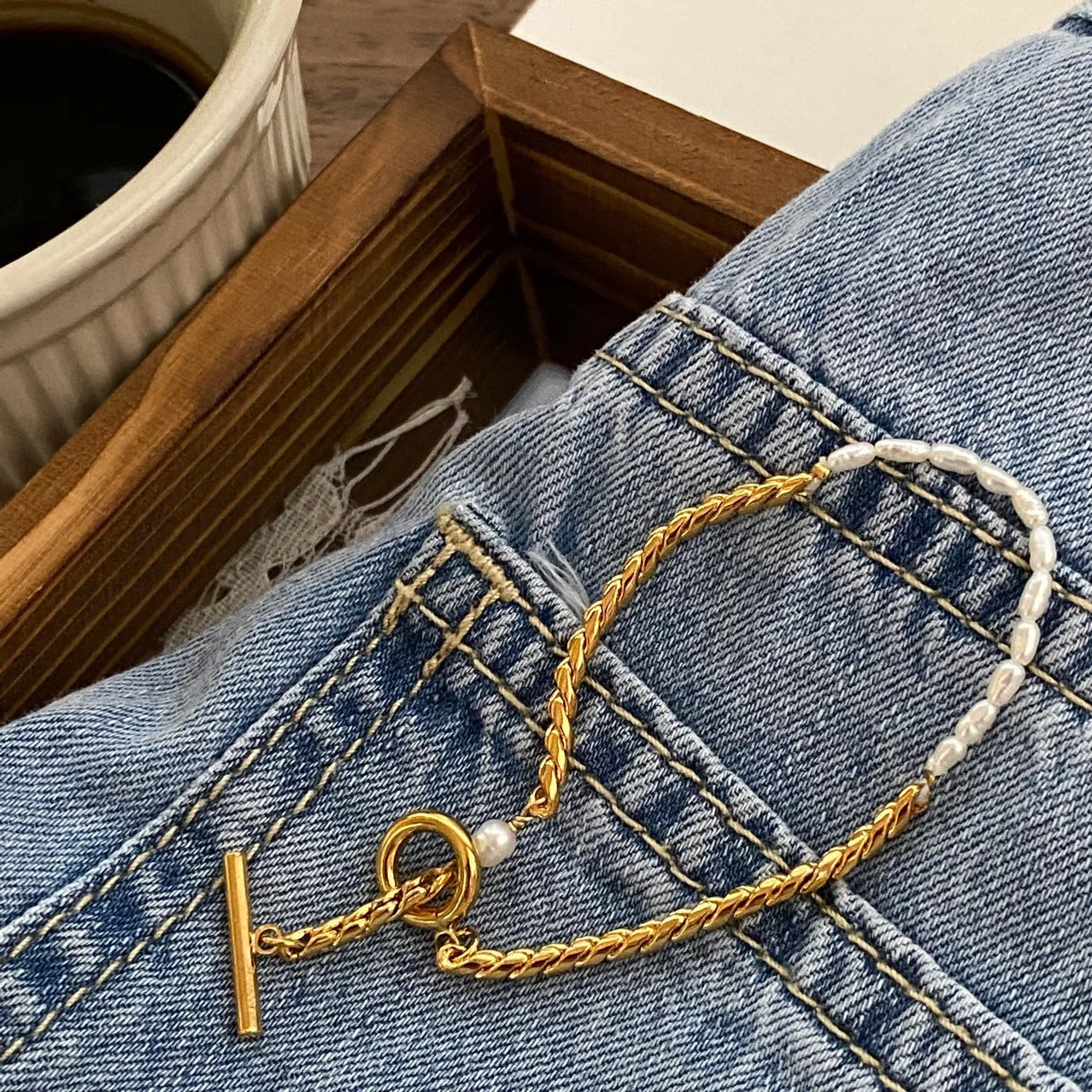 LustroPearl Rope Bracelet