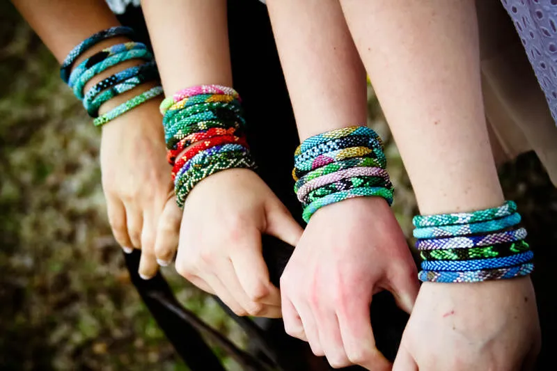 Magnifique bracelet multi-colore pour femmes
