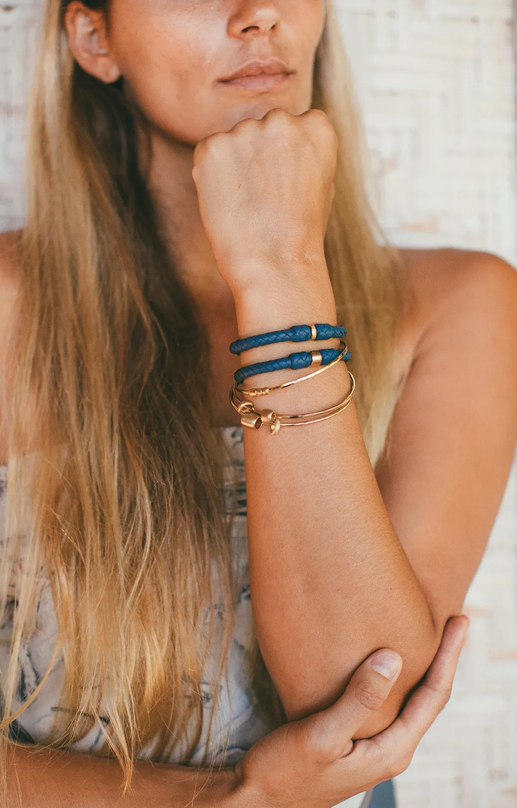 MALIA 14K GOLD DIAMOND BRACELET