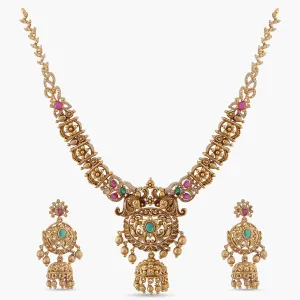 Manjusha Antique Necklace Set