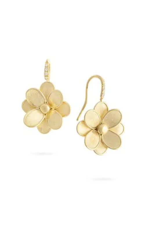 Marco Bicego Petali Gold & Diamond Earrings OB1678-A