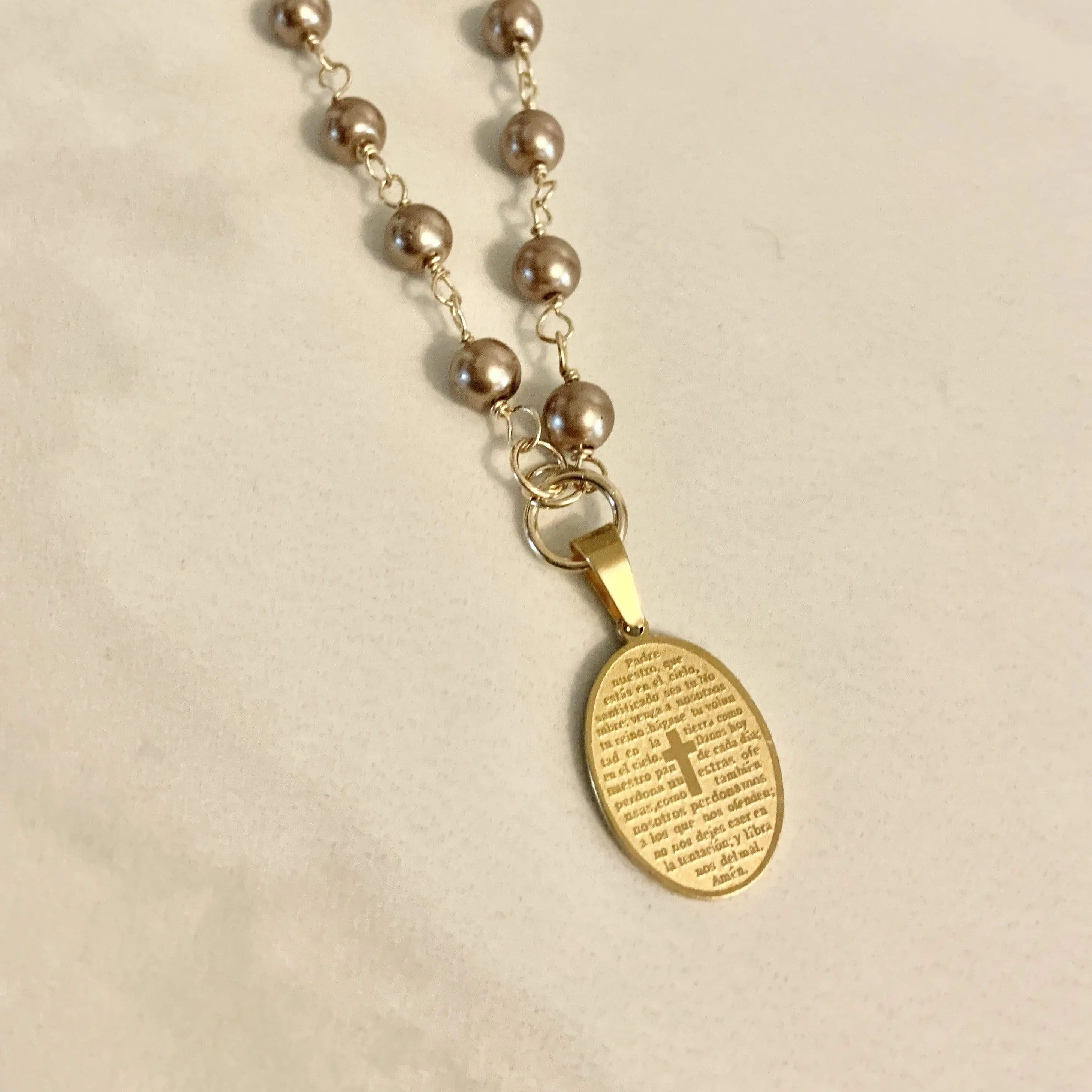 Maria Lord’s Prayer Necklace