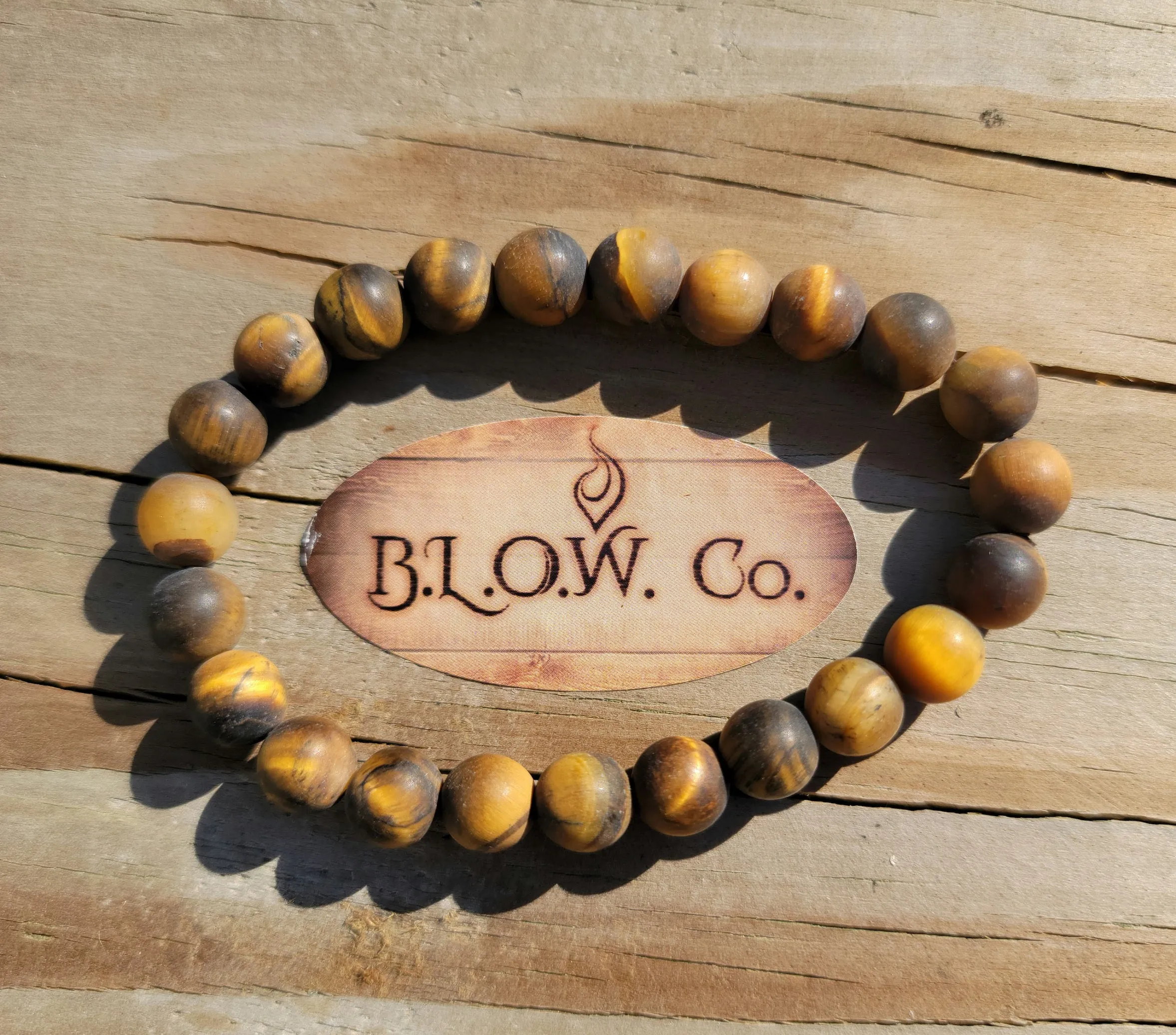Matte Tigers Eye Bracelet