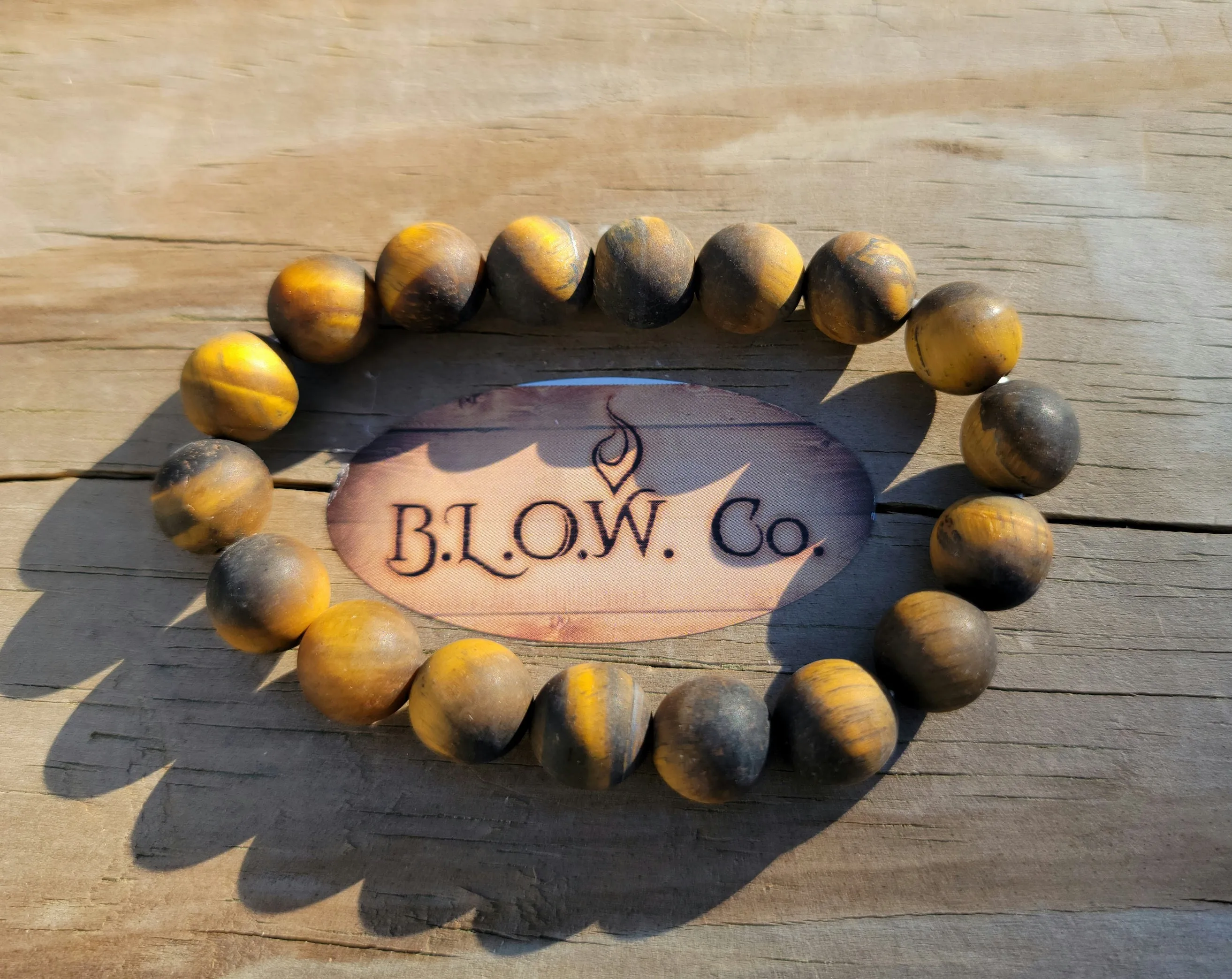 Matte Tigers Eye Bracelet