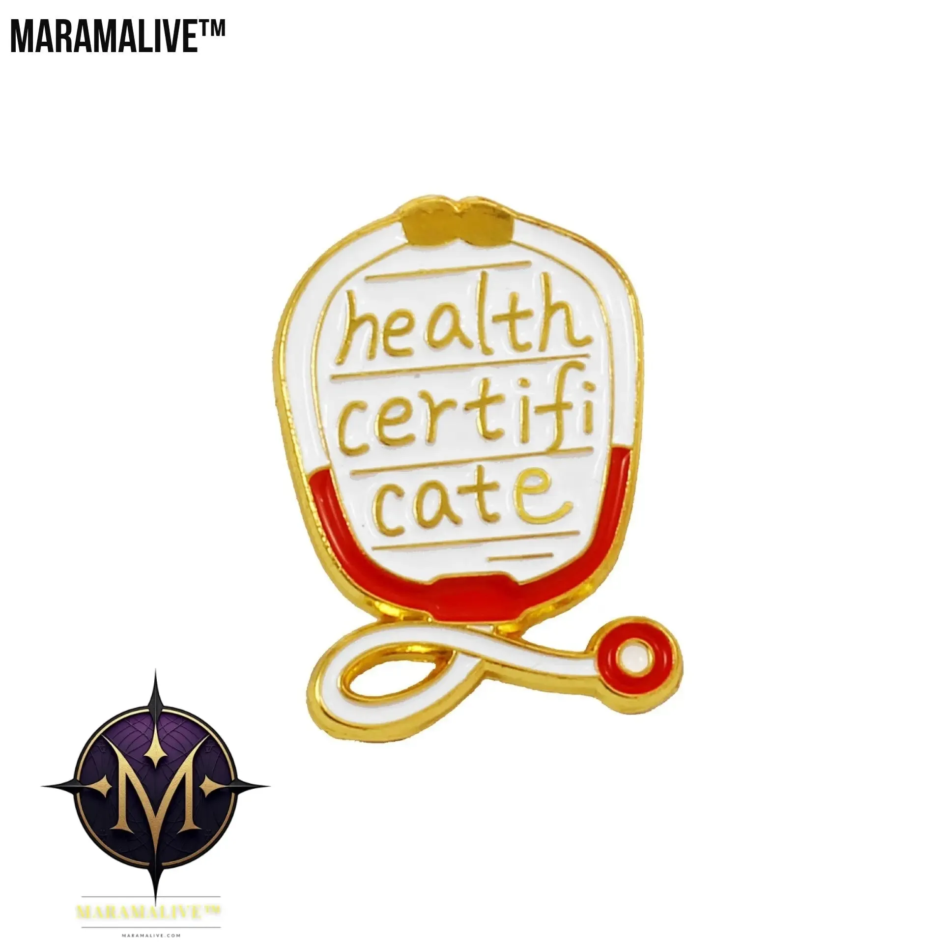 Medical Equipment Series Brooch, lapel, pin