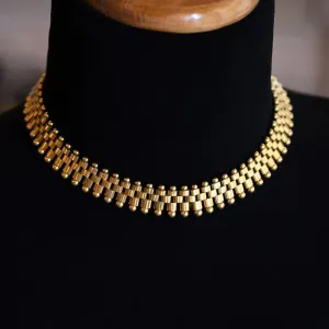 Mid Victorian 18k Gold Collar