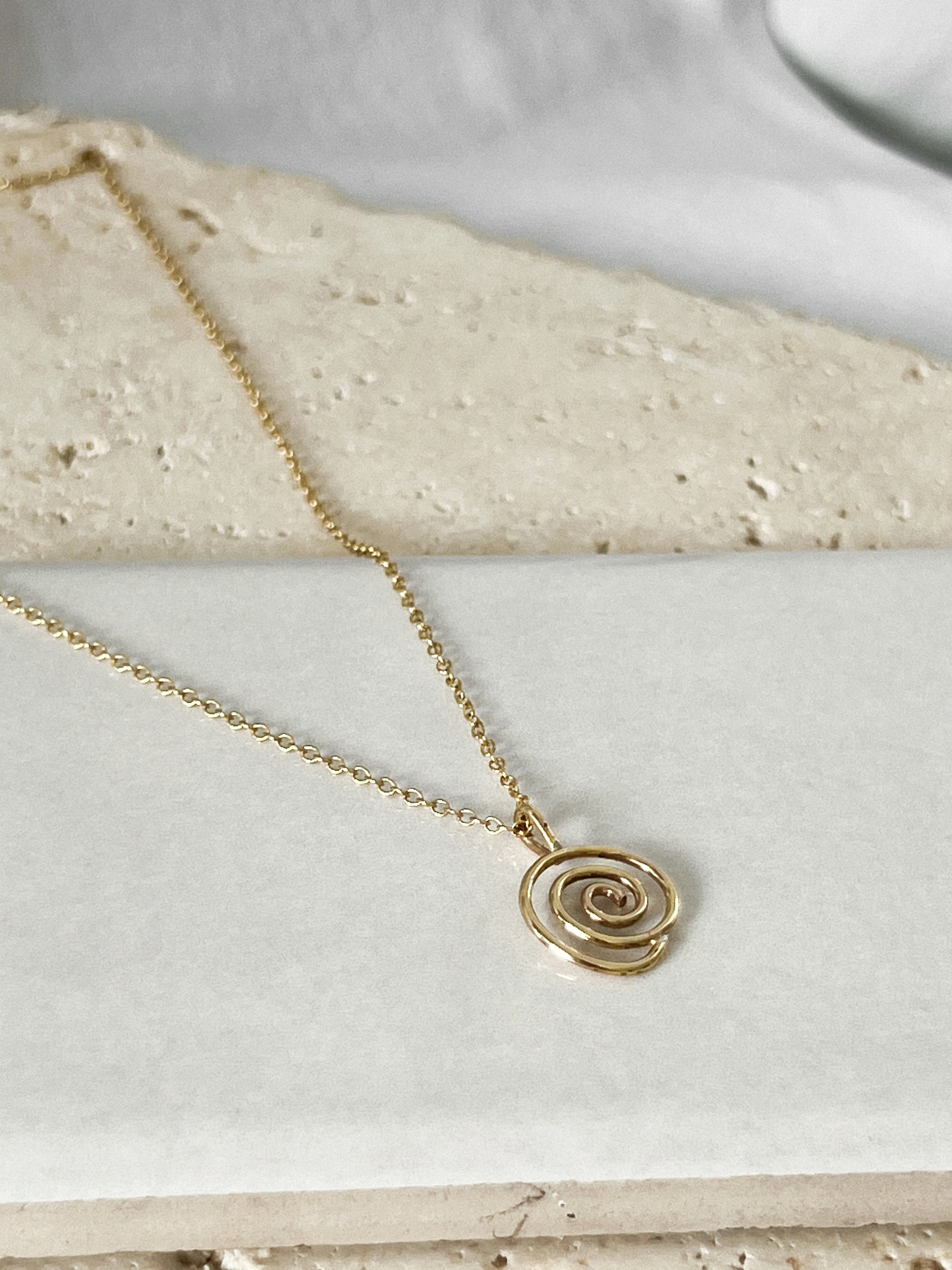 Mini Spiral Necklace