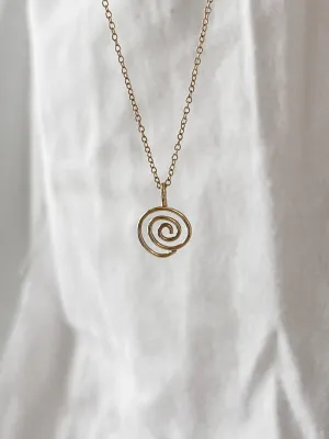 Mini Spiral Necklace