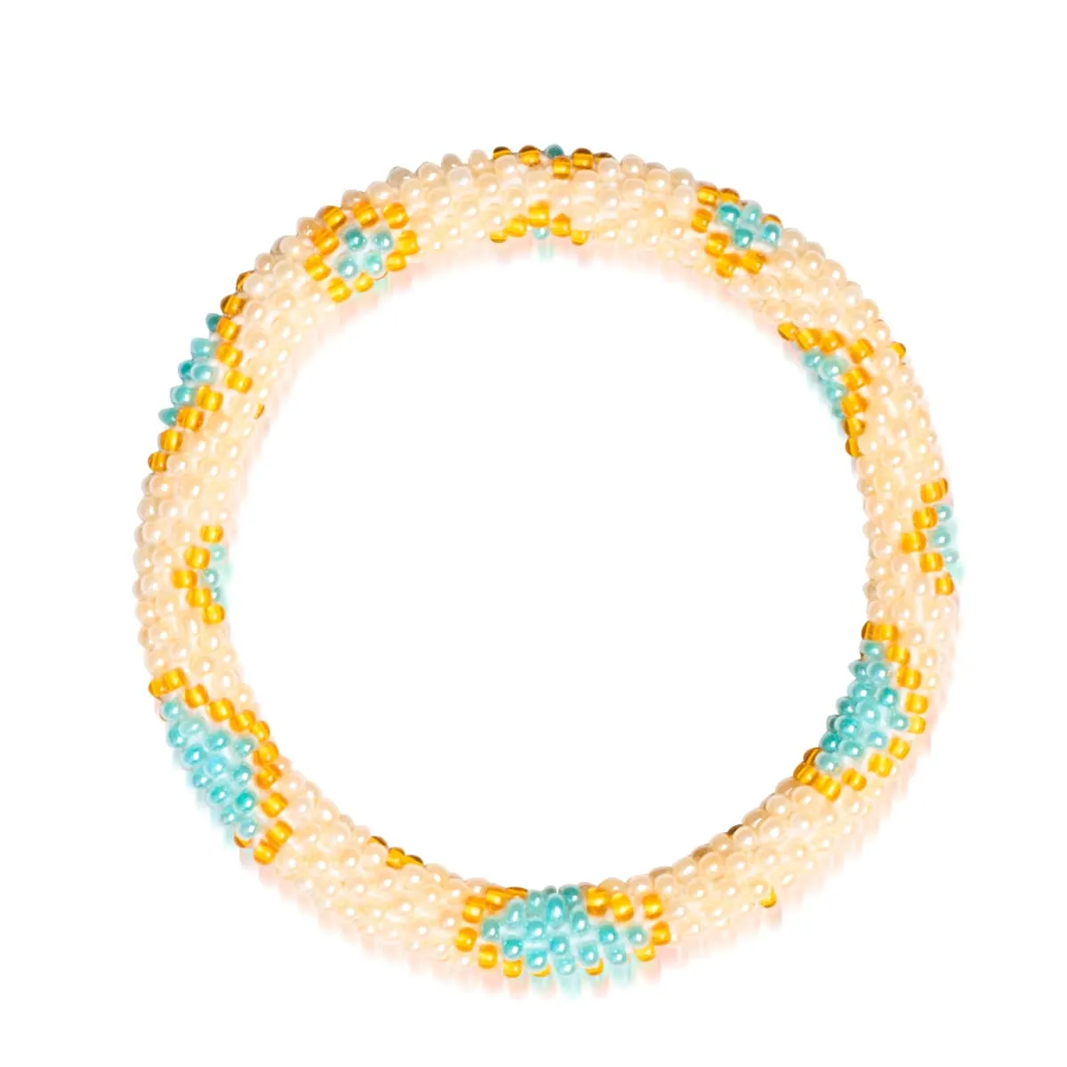 Morning Glory | Himalayan Glass Bead Bracelet