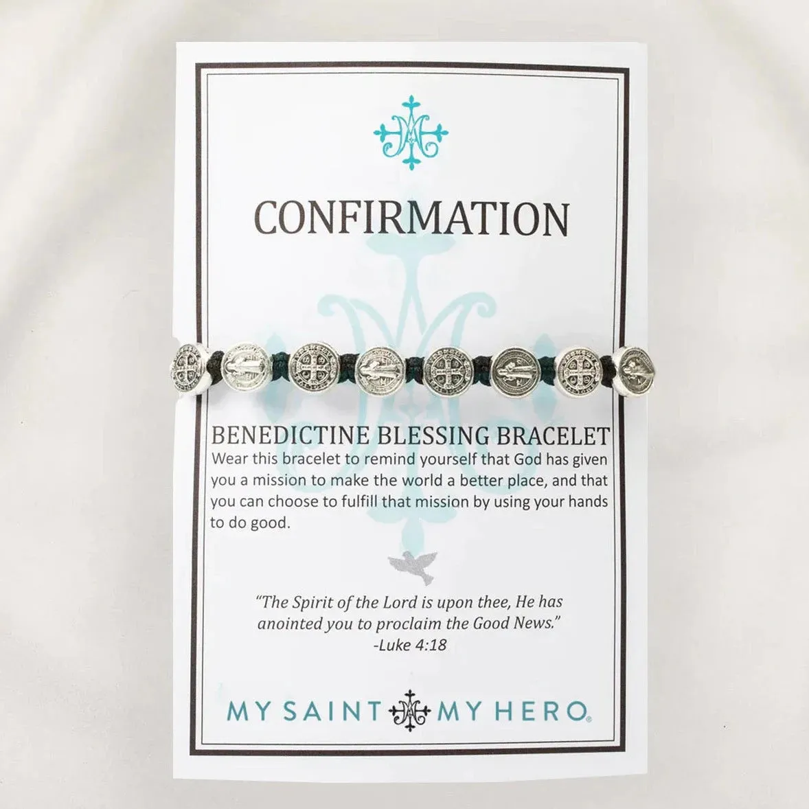 My Saint My Hero Confirmation Bracelet