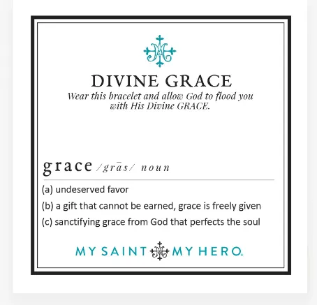 My Saint My Hero Divine Grace Bracelet