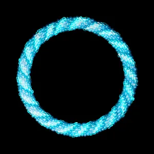 Neon Ghost | Himalayan Glass Bead Bracelet