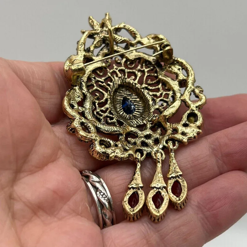 New Creative Retro Clothing Accessories Brooches Fashionable Men's and Women's Baroque Corsage Scarves Buckle Accessories