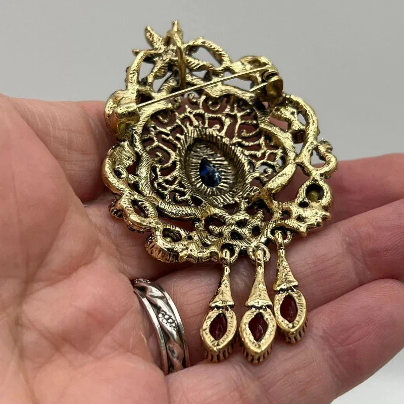 New Creative Retro Clothing Accessories Brooches Fashionable Men's and Women's Baroque Corsage Scarves Buckle Accessories