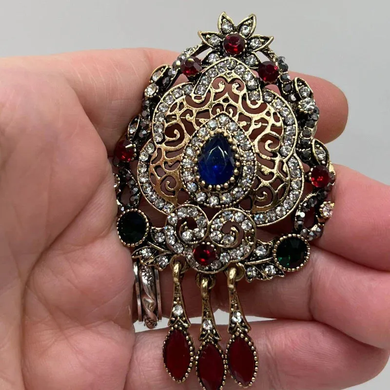 New Creative Retro Clothing Accessories Brooches Fashionable Men's and Women's Baroque Corsage Scarves Buckle Accessories