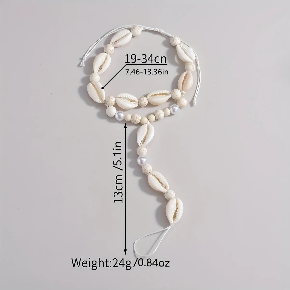 Ocean Breeze Shell Anklet