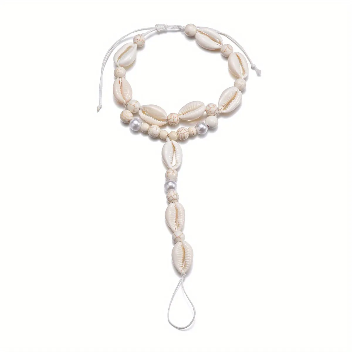 Ocean Breeze Shell Anklet