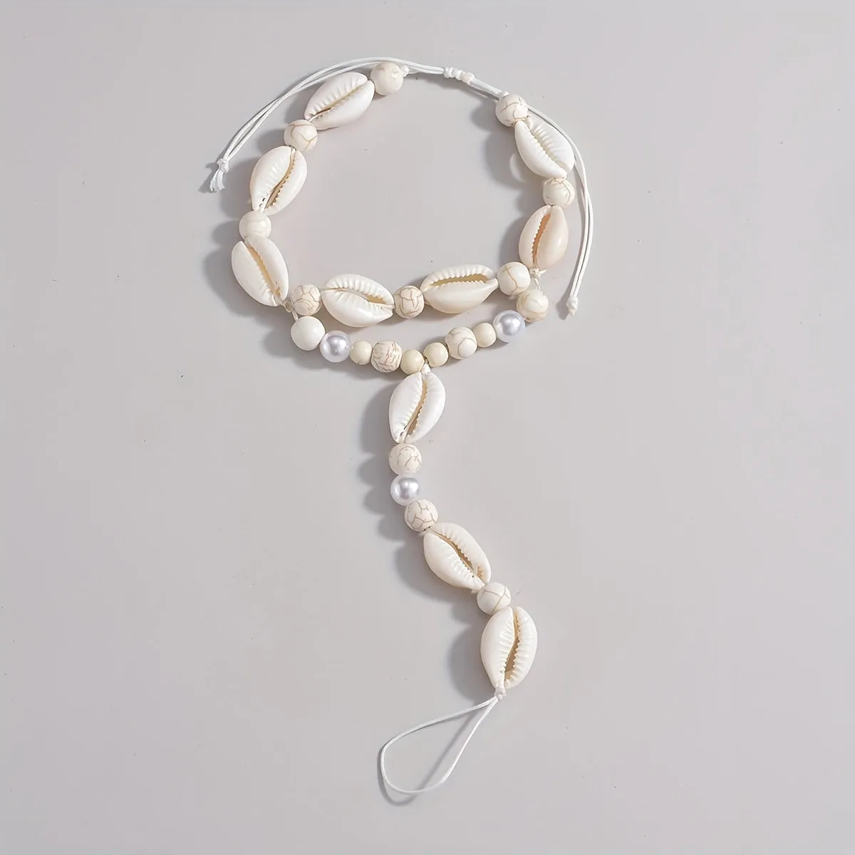 Ocean Breeze Shell Anklet