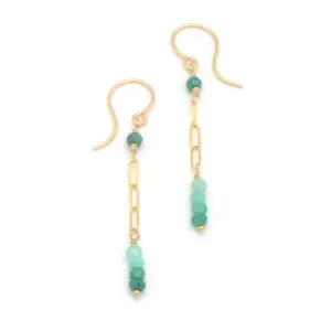 Ombre Shortstops: Emerald
